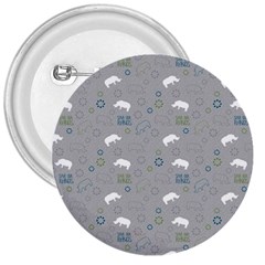 Shave Our Rhinos Animals Monster 3  Buttons