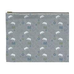 Shave Our Rhinos Animals Monster Cosmetic Bag (xl)