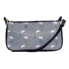 Shave Our Rhinos Animals Monster Shoulder Clutch Bags