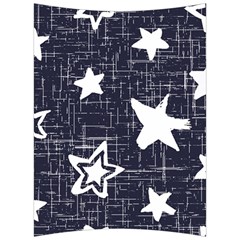 Star Space Line Blue Art Cute Kids Back Support Cushion