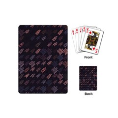 These Letter Ancient Tibetan Kingdom Zhang Zhung Ram Yam Kham Srum Art Sign Playing Cards (mini)  by Mariart