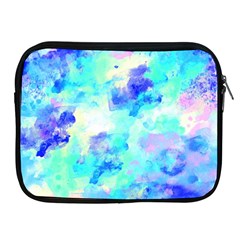 Transparent Colorful Rainbow Blue Paint Sky Apple Ipad 2/3/4 Zipper Cases by Mariart