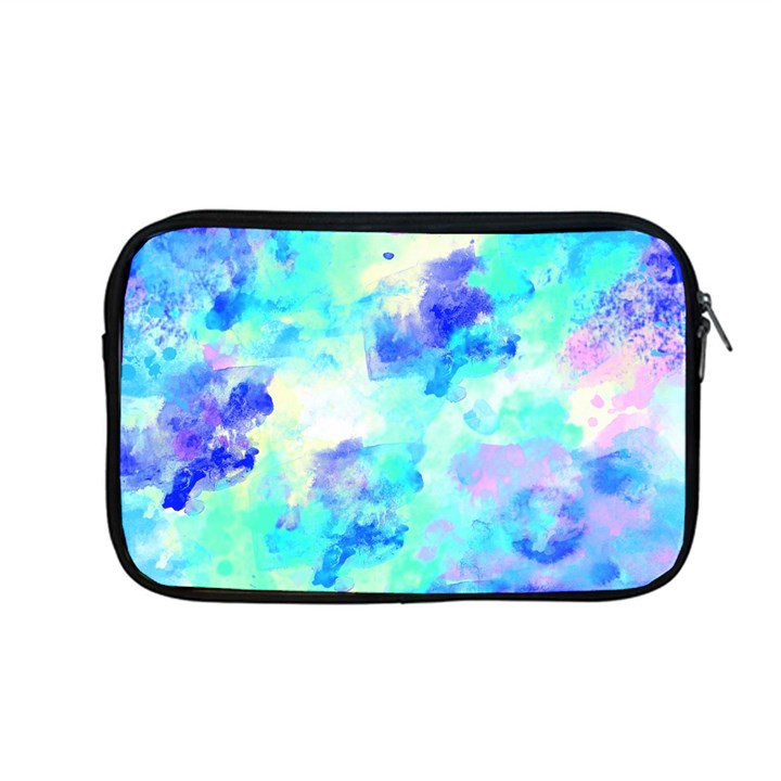 Transparent Colorful Rainbow Blue Paint Sky Apple MacBook Pro 13  Zipper Case