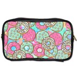 Donuts pattern Toiletries Bags Front