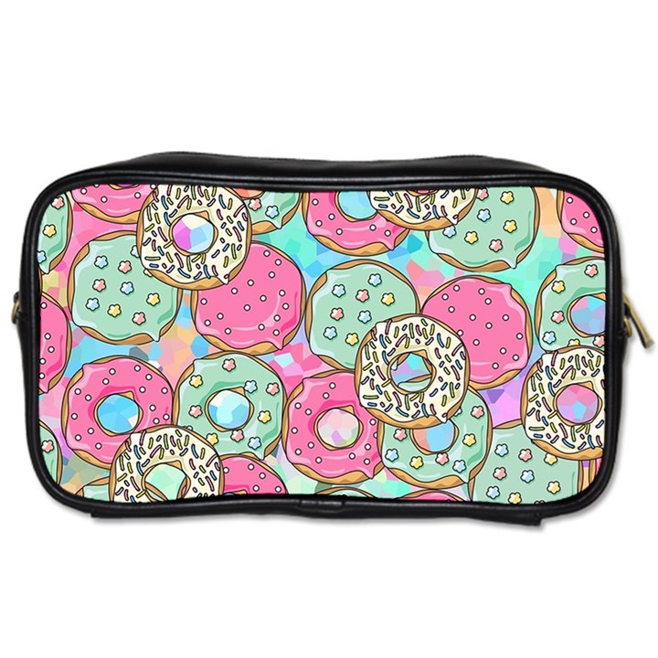 Donuts pattern Toiletries Bags