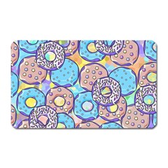 Donuts Pattern Magnet (rectangular) by ValentinaDesign