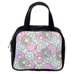 Donuts Pattern Classic Handbags (one Side) by ValentinaDesign