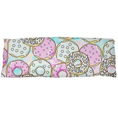 Donuts Pattern Body Pillow Case (dakimakura) by ValentinaDesign