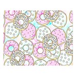 Donuts pattern Double Sided Flano Blanket (Large)  80 x60  Blanket Front