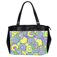 Donuts Pattern Office Handbags (2 Sides) 