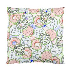 Donuts Pattern Standard Cushion Case (one Side) by ValentinaDesign