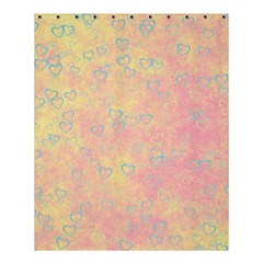 Heart Pattern Shower Curtain 60  X 72  (medium)  by ValentinaDesign