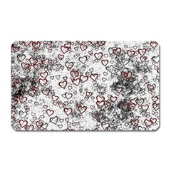 Heart Pattern Magnet (rectangular) by ValentinaDesign