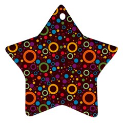 70s Pattern Ornament (star) by ValentinaDesign