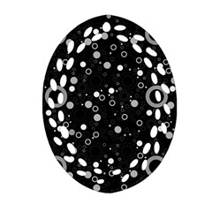 70s Pattern Ornament (oval Filigree) by ValentinaDesign