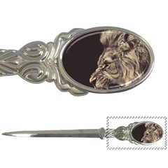 Angry Male Lion Letter Openers