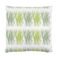 Weeds Grass Green Yellow Leaf Standard Cushion Case (two Sides)