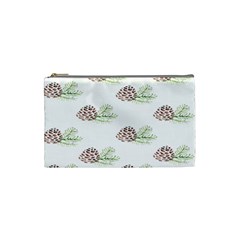 Pinecone Pattern Cosmetic Bag (small) 