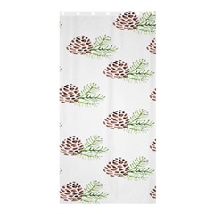 Pinecone Pattern Shower Curtain 36  X 72  (stall)  by Mariart