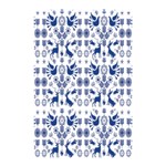Rabbits Deer Birds Fish Flowers Floral Star Blue White Sexy Animals Shower Curtain 48  x 72  (Small)  Curtain(48  X 72 ) - 42.18 x64.8  Curtain(48  X 72 )