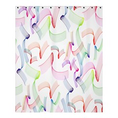 Rainbow Green Purple Pink Red Blue Pattern Zommed Shower Curtain 60  X 72  (medium)  by Mariart