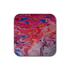 Pink Img 1732 Rubber Coaster (square)  by friedlanderWann