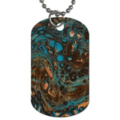 Earth Dog Tag (two Sides) by friedlanderWann