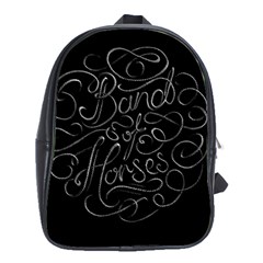 Band Of Horses School Bag (XL)