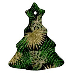 Tropical Pattern Christmas Tree Ornament (two Sides) by ValentinaDesign