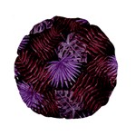 Tropical pattern Standard 15  Premium Round Cushions Front