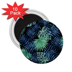 Tropical Pattern 2 25  Magnets (10 Pack)  by ValentinaDesign