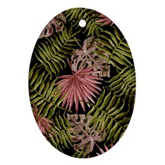 Tropical pattern Ornament (Oval)