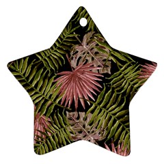 Tropical pattern Ornament (Star)