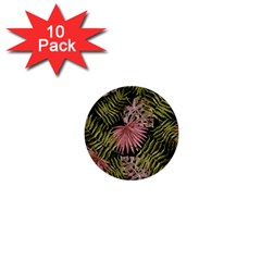 Tropical pattern 1  Mini Buttons (10 pack) 