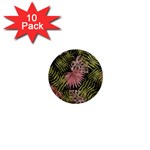 Tropical pattern 1  Mini Magnet (10 pack)  Front