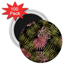 Tropical Pattern 2 25  Magnets (100 Pack)  by ValentinaDesign