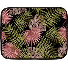 Tropical pattern Fleece Blanket (Mini)