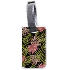 Tropical pattern Luggage Tags (One Side) 