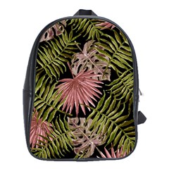 Tropical pattern School Bag (XL)