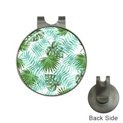 Tropical Pattern Hat Clips With Golf Markers by ValentinaDesign