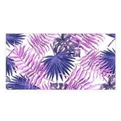 Tropical Pattern Satin Shawl by ValentinaDesign