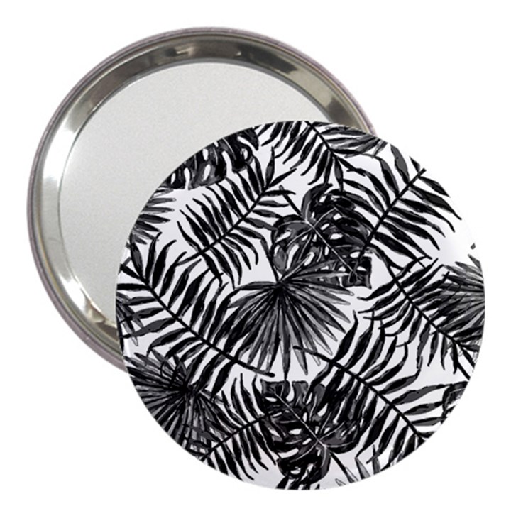 Tropical pattern 3  Handbag Mirrors