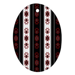 Folklore pattern Ornament (Oval)