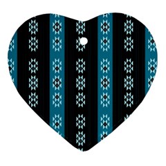 Folklore Pattern Ornament (heart) by ValentinaDesign