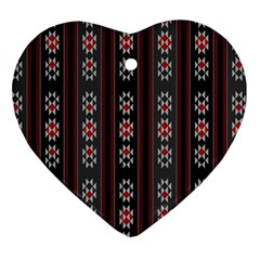 Folklore Pattern Ornament (heart) by ValentinaDesign