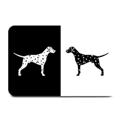 Dalmatian Dog Plate Mats by Valentinaart