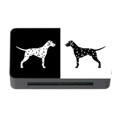 Dalmatian Dog Memory Card Reader With Cf by Valentinaart