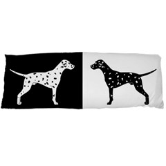 Dalmatian Dog Body Pillow Case Dakimakura (two Sides) by Valentinaart