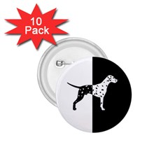Dalmatian Dog 1 75  Buttons (10 Pack) by Valentinaart