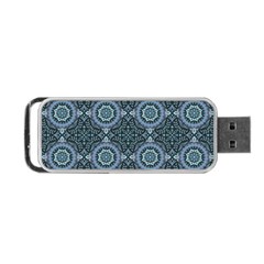 Oriental Pattern Portable Usb Flash (one Side) by ValentinaDesign